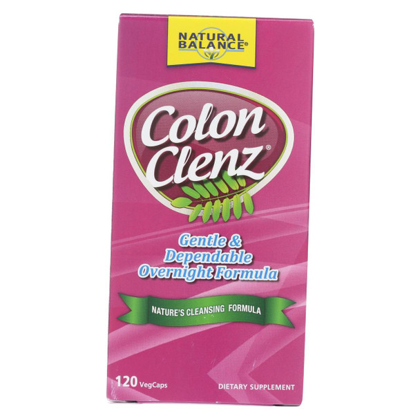 Natural Balance Colon Clenz - 120 Vegetarian Capsules