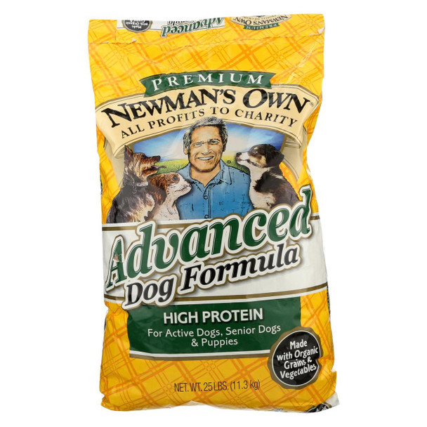 Newman's Own Organics Dog Dry Formula - Advanced - 25