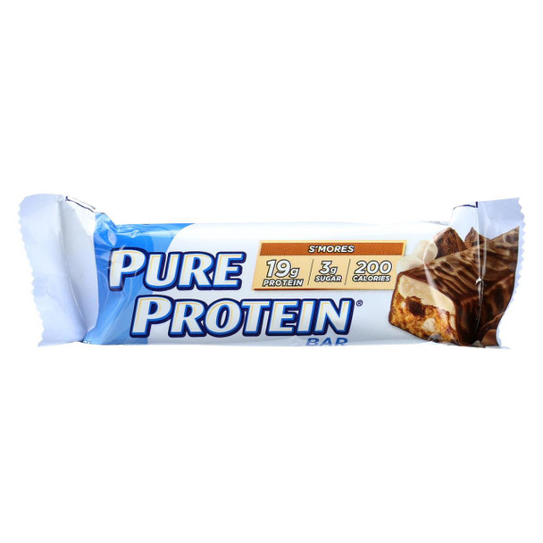 Pure Protein Bar - S'mores - Case of 6 - 50 Grams