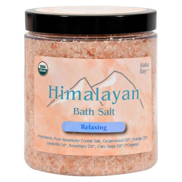 Himalayan Salt Bath Salt - Relaxing - 24 oz