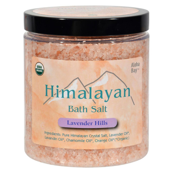 Himalayan Bath Salt Lavender Hills - 24 oz
