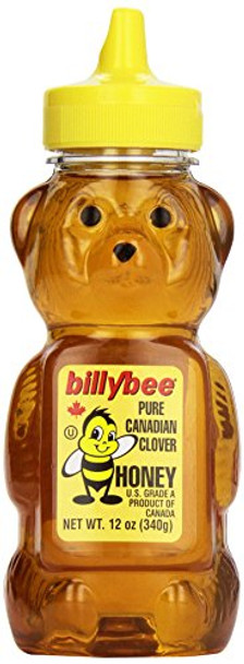 Billy Bee Liquid Honey - Bears - Case of 6 - 12 oz