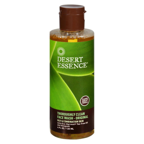 Desert Essence - Thoroughly Clean Face Wash - Original - 4 fl oz