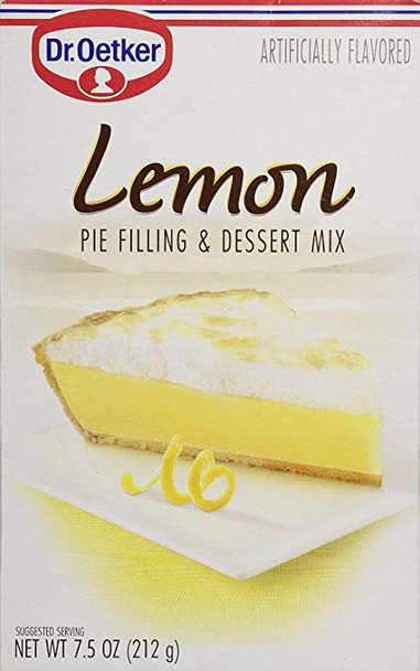 Dr. Oetker Organics Lemon Pie Filling and Dessert Mix - 7.5 oz.