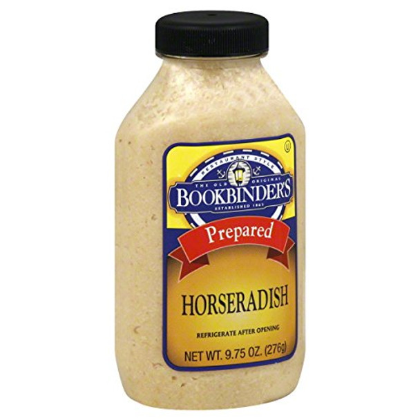 Bookbinder's - Horseradish - Prepared - Case of 9 - 9.75 oz.