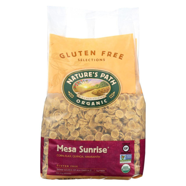 Nature's Path Organic Mesa Sunrise Flakes Cereal - Case of 6 - 26.4 oz.