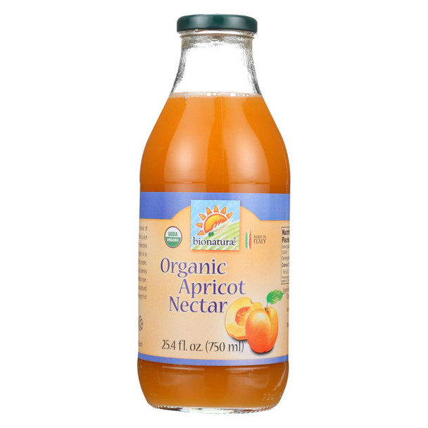 Bionaturae - Frt Nectar Og2 Apricot - CS of 6-25.4 FZ