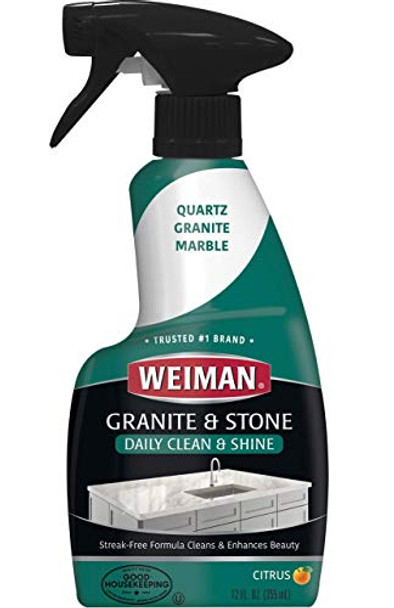 Weiman Granite Cleaner and Polish - Case of 6 - 12 Fl oz.