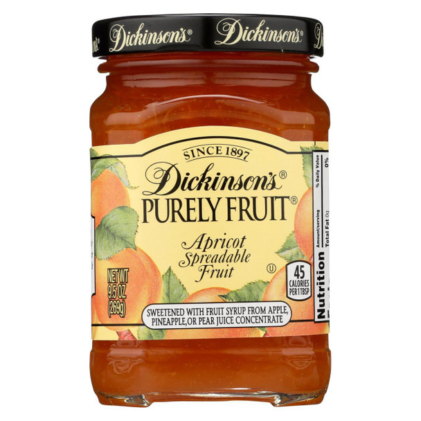 Dickinson - Preserves - Apricot - Case of 6 - 9.5 oz