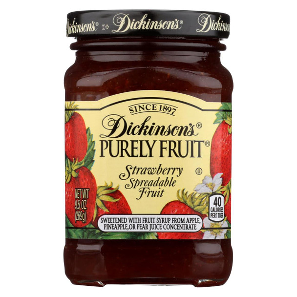 Dickinson - Preserves - Strawberry - Case of 6 - 9.5 oz