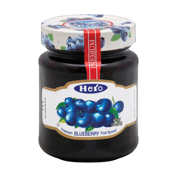 Hero Fruit Spread - Blueberry - Case of 8 - 12 oz.