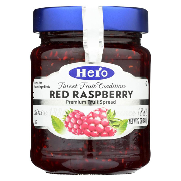 Hero - Fruit Spread Raspberry - CS of 8-12 OZ