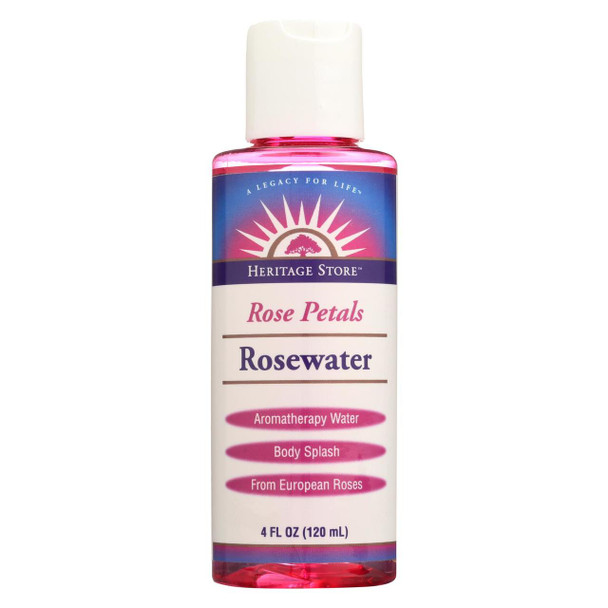 Heritage Products Rose Petals Rosewater - 4 fl oz