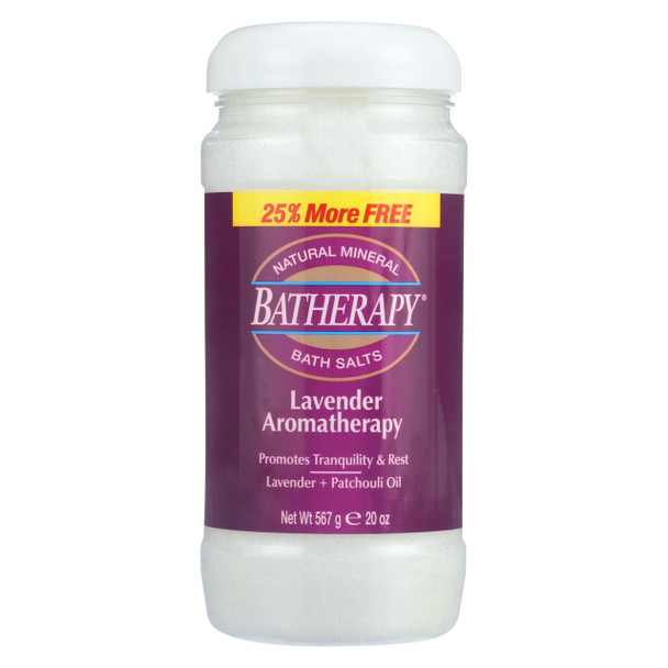 Queen Helene Batherapy Mineral Bath Salts Lavender - 1 lb