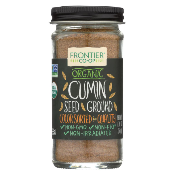 Frontier Herb Cumin Seed - Organic - Ground - 1.76 oz