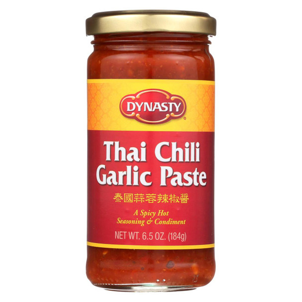 Dynasty Garlic Paste - Thai Chili - Case of 12 - 6.5 oz.