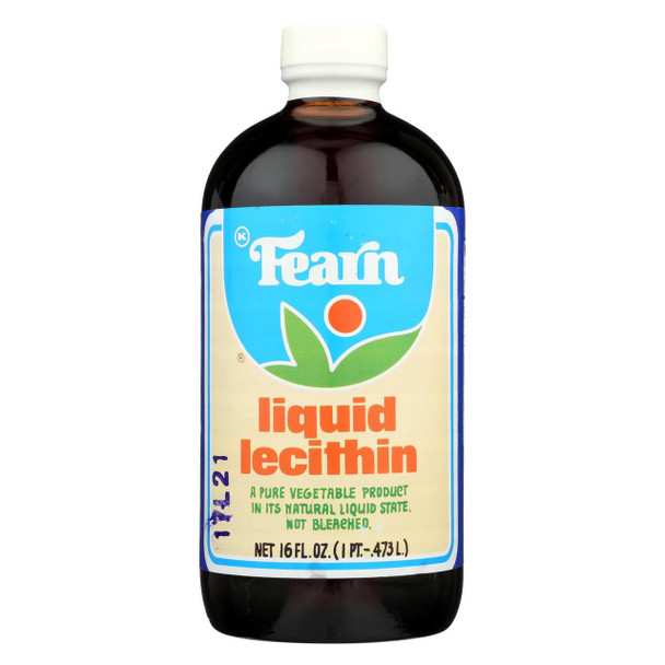 Fearn Liquid Lecithin - 16 fl oz - Case of 12