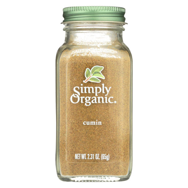 Simply Organic Ground Cumin Seed - Case of 6 - 2.31 oz.