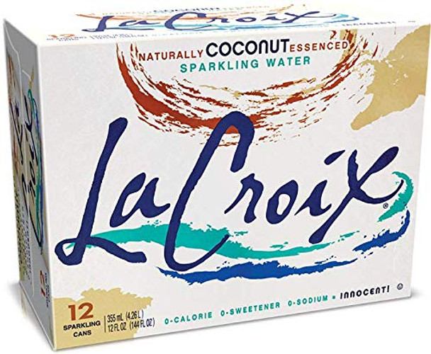 Lacroix Sparkling Water - Coconut - Case of 2 - 12 Fl oz.