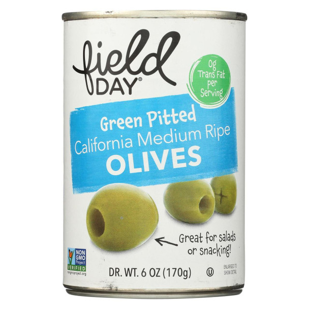 Field Day - Olives Grn Med Ptd Ca Rip - CS of 12-6 OZ