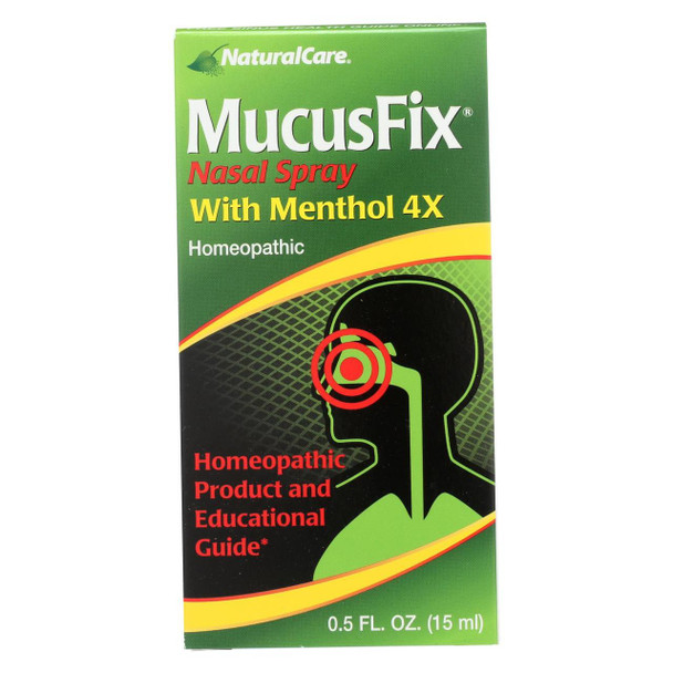 Natural Care MucusFix Nasal Spray - 0.5 fl oz