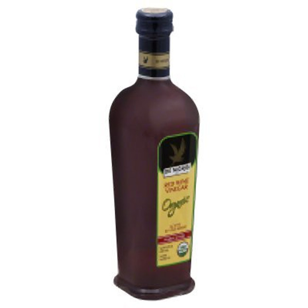 De Nigris 100% Organic Vinegar - Red Wine - Case of 6 - 16.9 fl oz