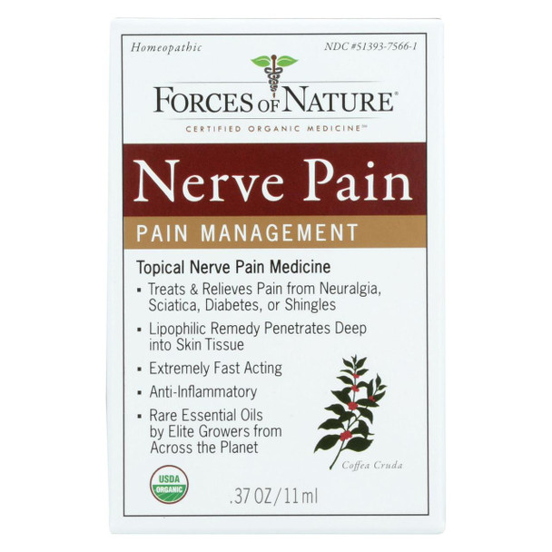 Forces of Nature - Organic Nerve Pain Management - 11 ml