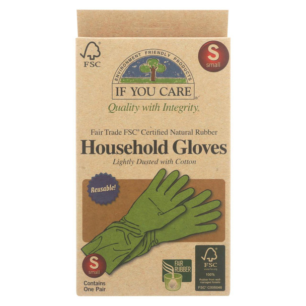 If You Care Household Gloves - Small - 1 Pair