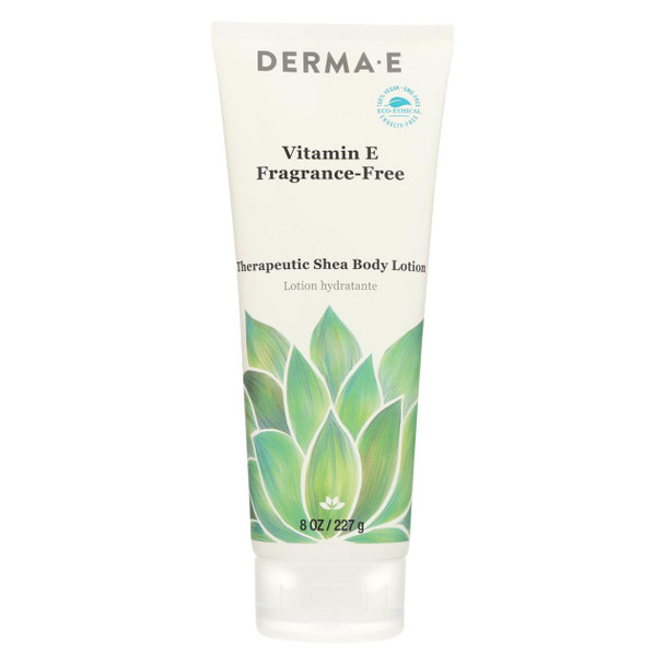 Derma E - Vitamin E Intensive Body Lotion - Fragrance Free - 8 fl oz.
