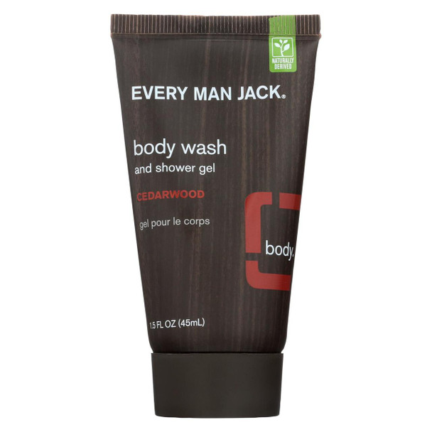 Every Man Jack Body Wash Cedar wood - Body Wash - 1 FL oz.