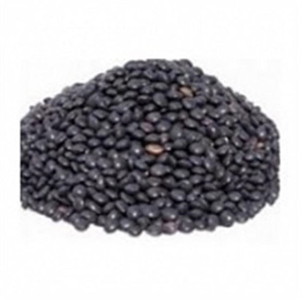 Bulk Peas and Beans Organic Black Lentils - Single Bulk Item - 25LB
