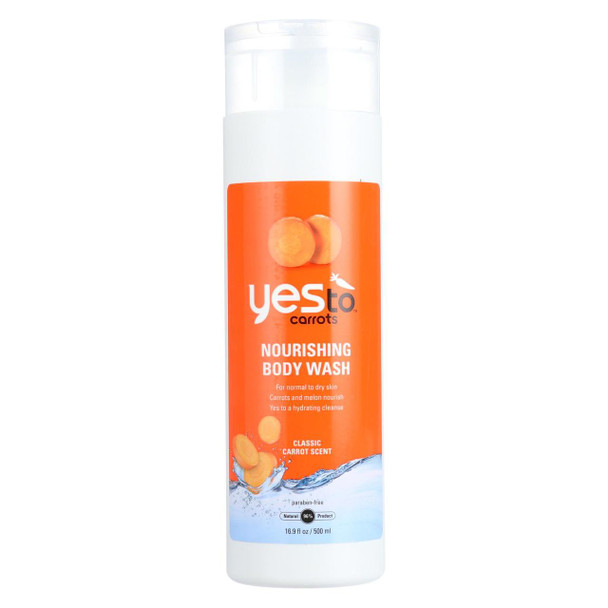 Yes To Body Wash - Nourish - Carrots - 16.9 fl oz