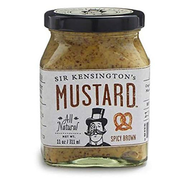 Sir Kensington's Spicy Brown Mustard - Case of 4 - 148 oz.