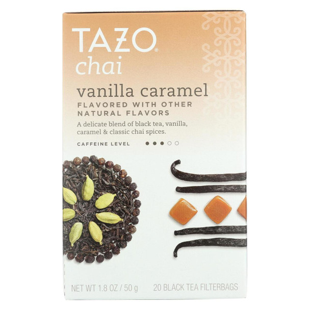 Tazo Tea Tea - Vanilla Caramel Chai - Case of 6 - 20 BAG