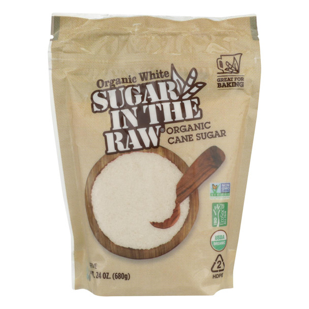 Sugar In The Raw Sugar - Organic - White - 24 oz - case of 8