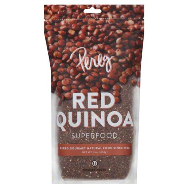 Pereg Quinoa - Red - Case of 6 - 16 oz