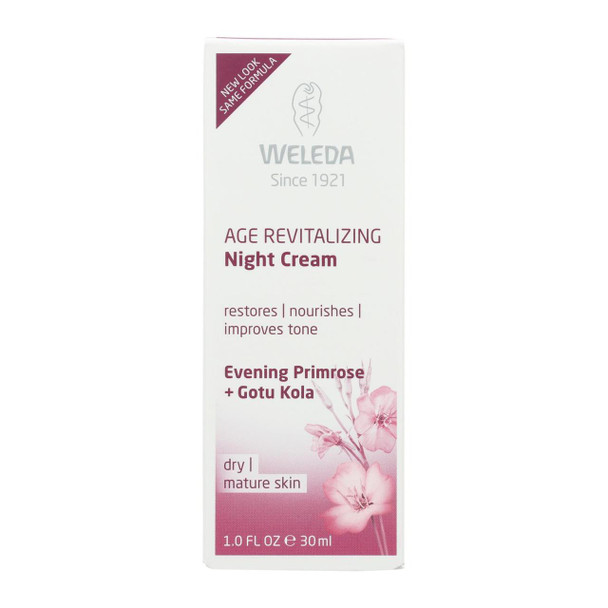 Weleda Night Cream - Age Revitalizing - Evening Primrose - 1 oz