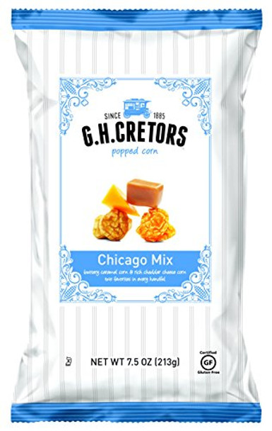 G.H. Cretors - Popcorn - Chicago Mix - Case of 36 - 7.5 oz