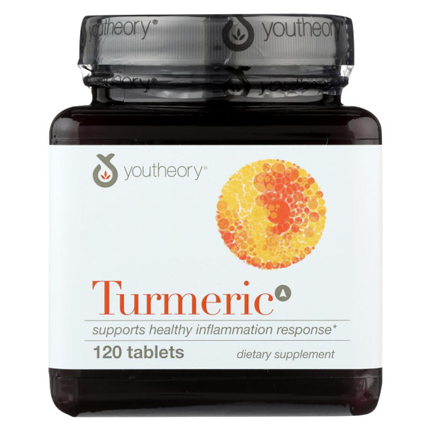 Youtheory Turmeric - Advanced Formula - 120 Tablets