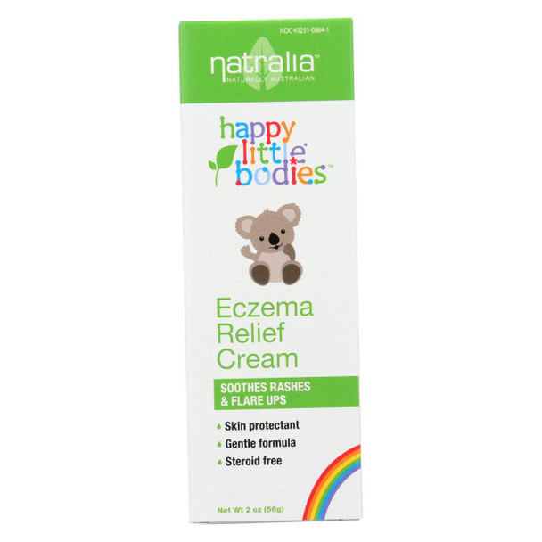 Happy Little Bodies Eczema Relief Cream - Natralia - 2 oz