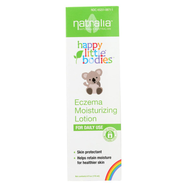 Happy Little Bodies Eczema Lotion - Natralia - Moisturizing - 6 oz