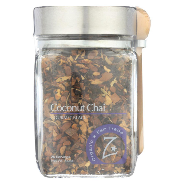 Zhena's Gypsy Tea Black Tea - Coconut Chai - Case of 4 - 3 oz.