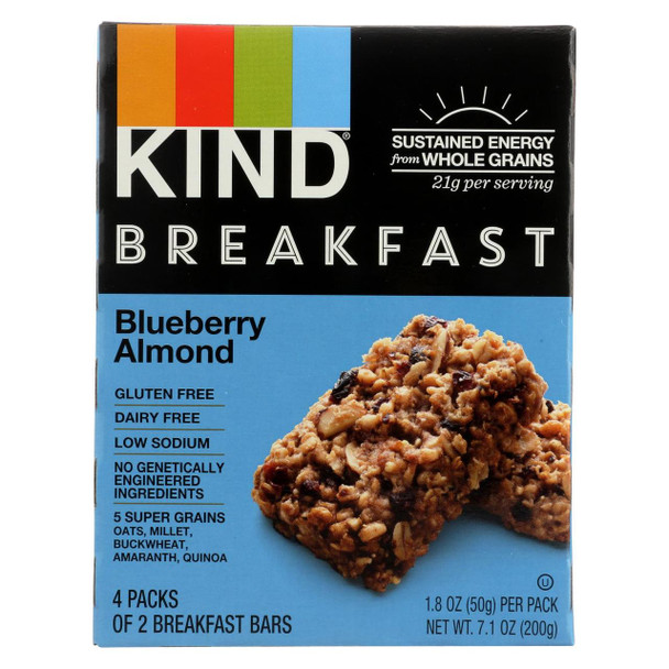 Kind Blueberry Almond - Case of 8 - 1.8 oz.