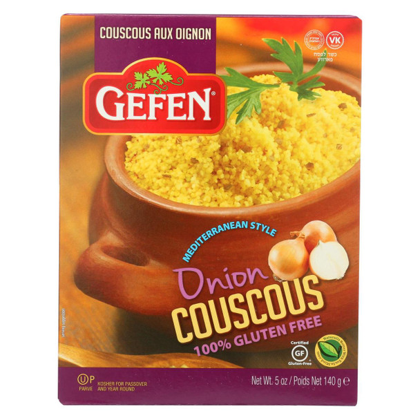 Gefen Couscous - Onion - Case of 12 - 5 oz