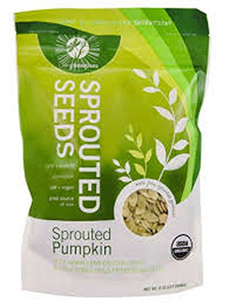 Living Intentions Organic Sprouted Pumpkin Seeds Unsalted - Single Bulk Item - 15LB