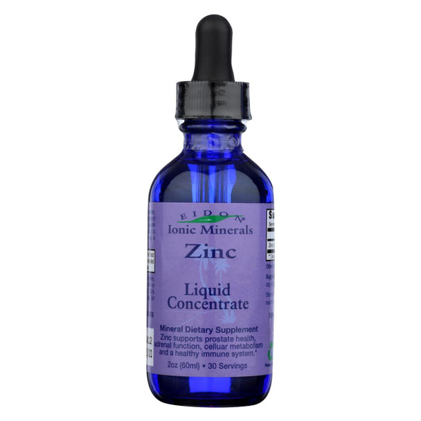 Eidon Ionic Minerals Concentrate Liquid - Zinc - 1 Each - 2 oz.