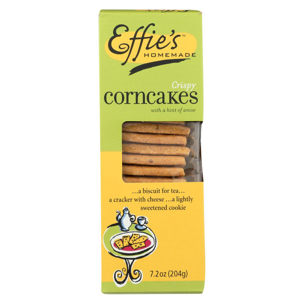 Effie's Homemade Cookies - Crispy - Case of 12 - 7.2 oz.