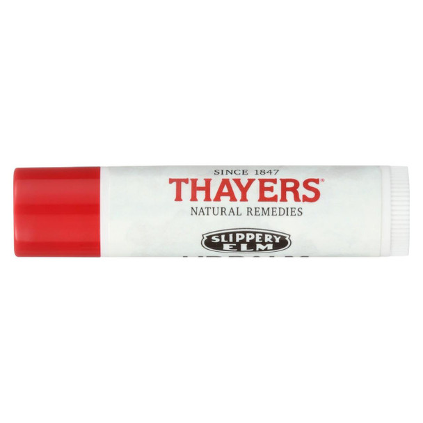 Thayers Slippery Elm Lip Balm - Peppermint - Case of 24 - 0.15 oz.