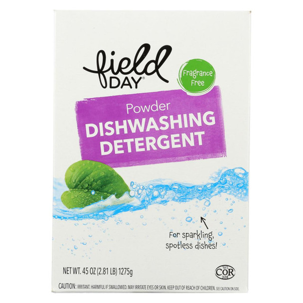 Field Day - Detrgnt Dishwash Powder - CS of 8-45 OZ