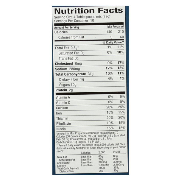 King Arthur Maple Cornbread - Case of 6 - 14 oz. King Arthur Maple Cornbread - Case of 6 - 14 oz.